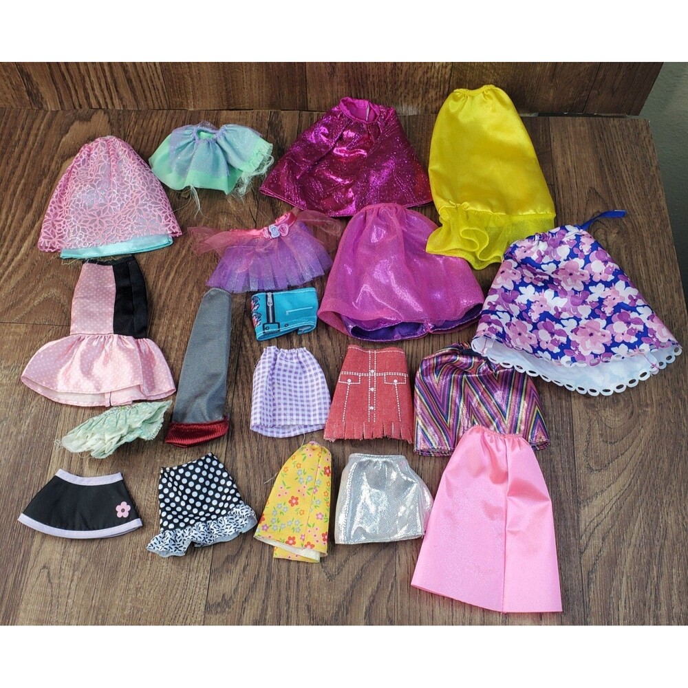 Barbie Doll Clothes Skirts Lot of 19